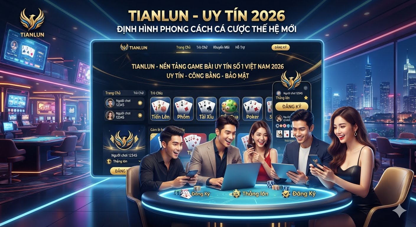 Web chơi game bài Tianlun uy tín 2026